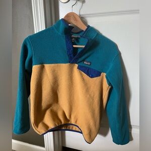 Patagonia Synchilla pullover fleece kids Medium 10